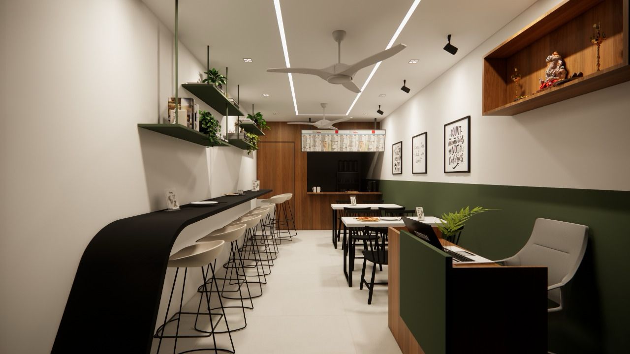Restaurant Interior - Madhapur - After